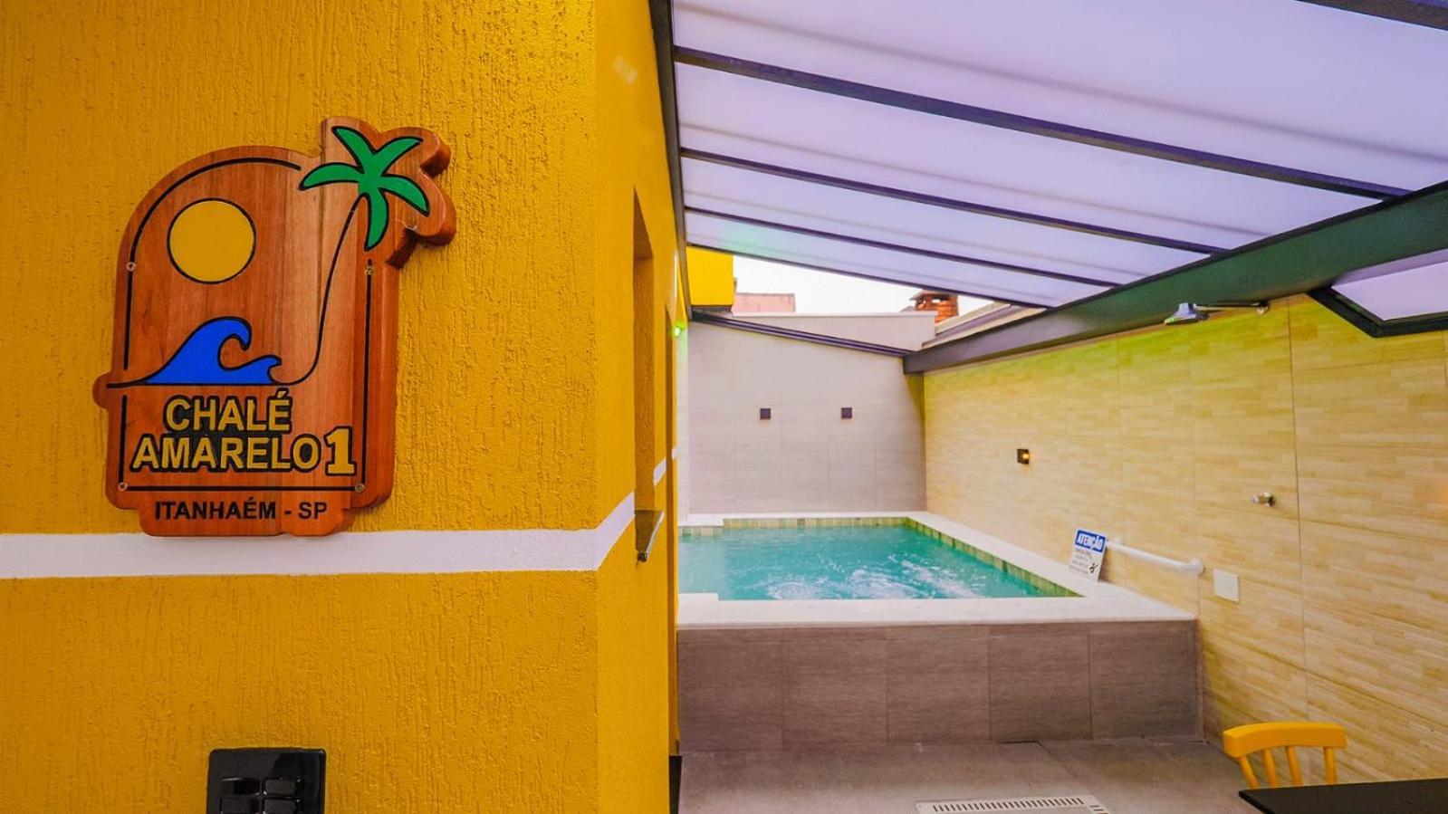 Chale Amarelo Villa Itanhaém Eksteriør billede